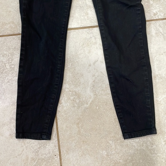 Amuse Society Soho Black Lace Up Skinny Jeans 27 - Picture 6 of 7